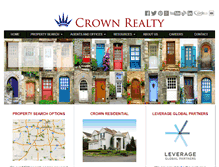 Tablet Screenshot of crownrealty.com